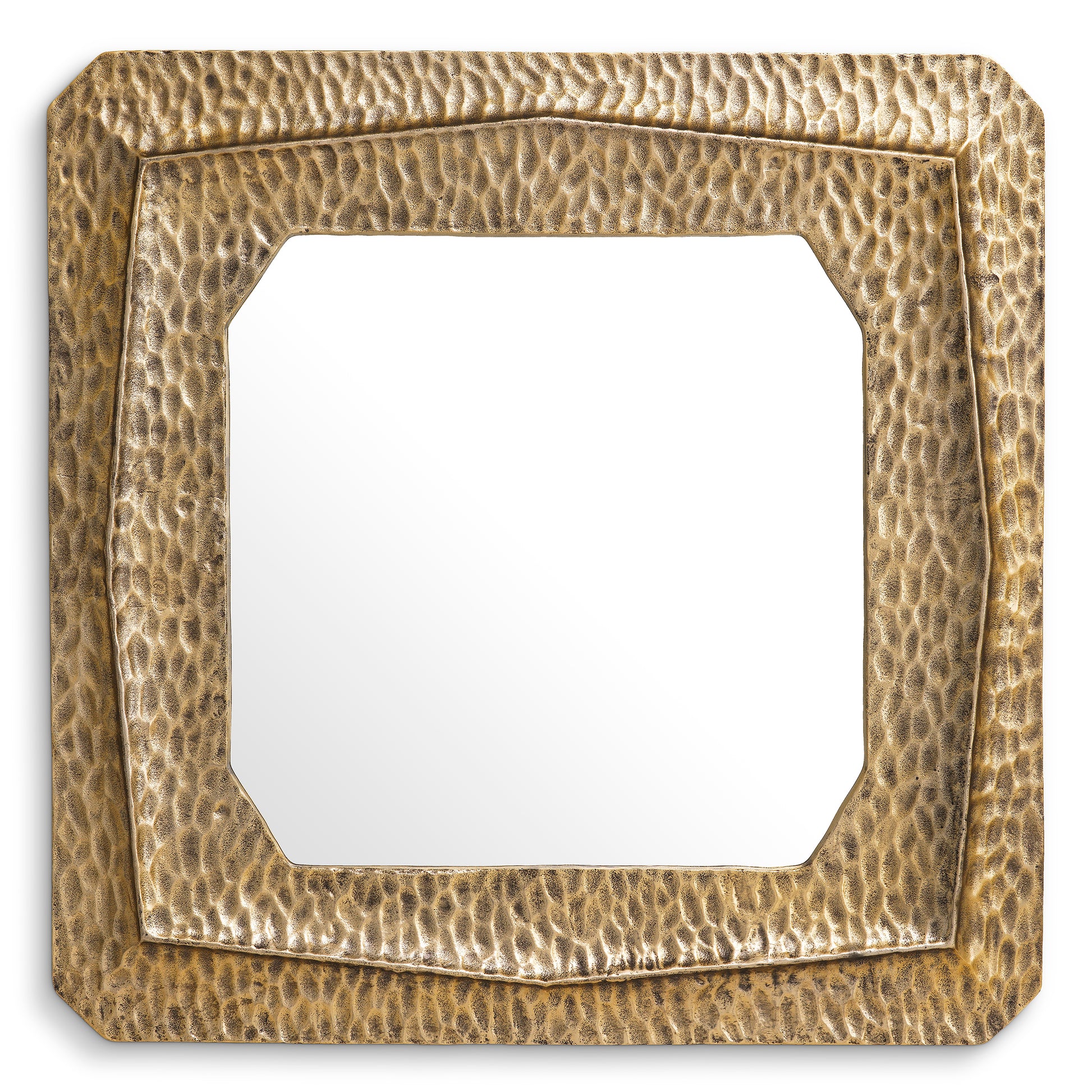 Vintage Brass Framed Mirror Thatcher | Eichholtz Miami