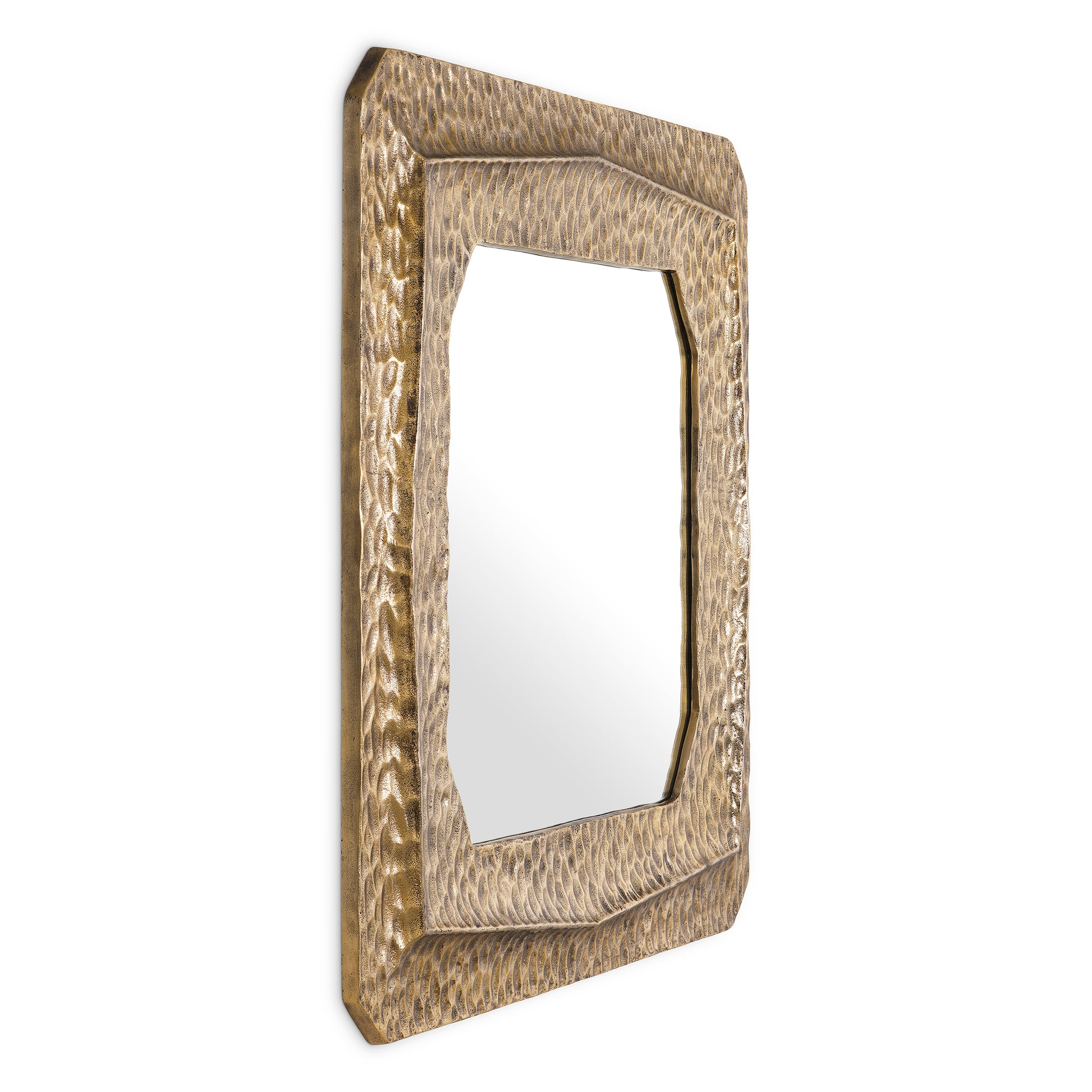 Vintage Brass Framed Mirror Thatcher | Eichholtz Miami