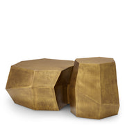 Vintage Brass Coffee Tables (2) Urbino | Eichholtz Miami