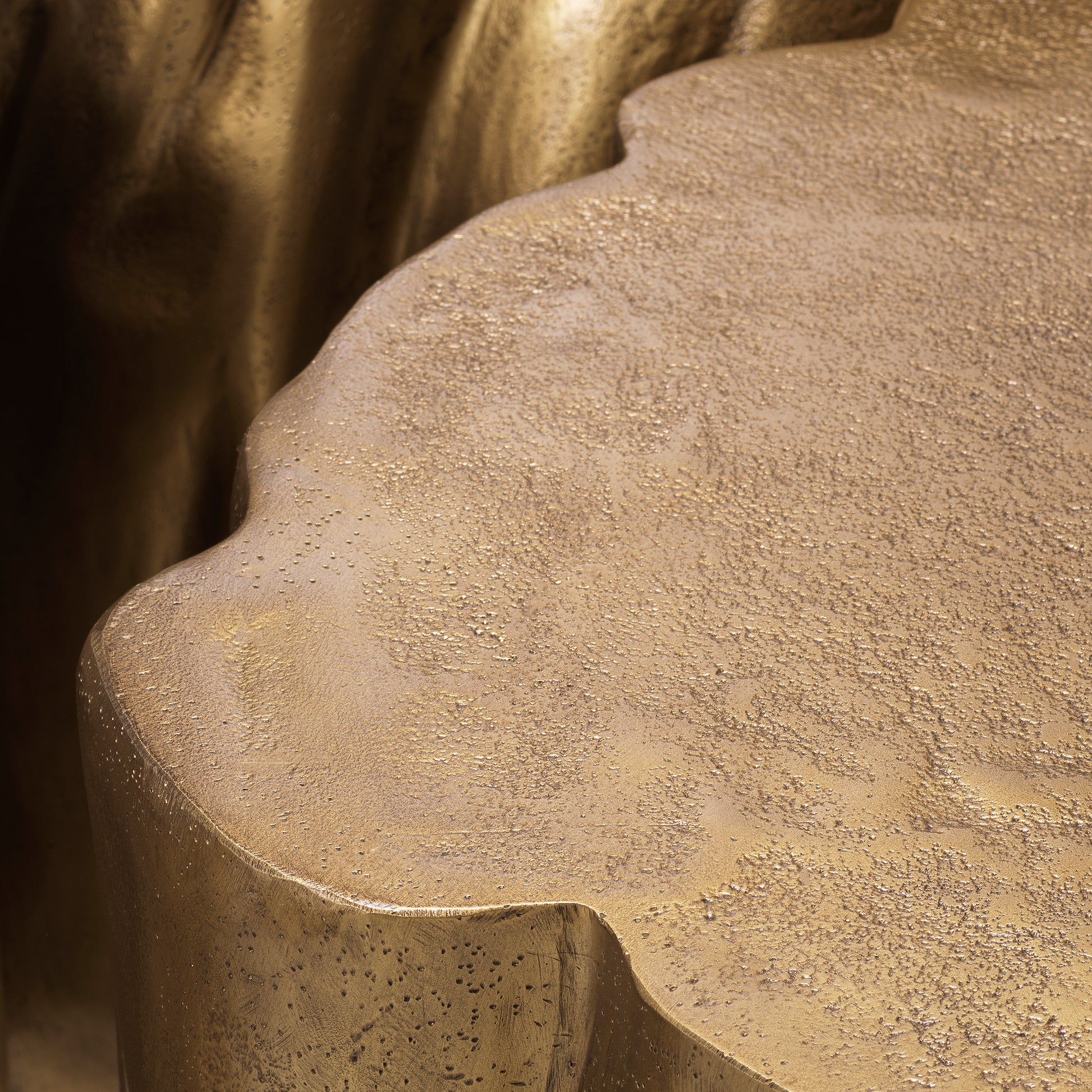 Sculptural Vintage Brass Coffee Tables (3) Frederico | Eichholtz Miami