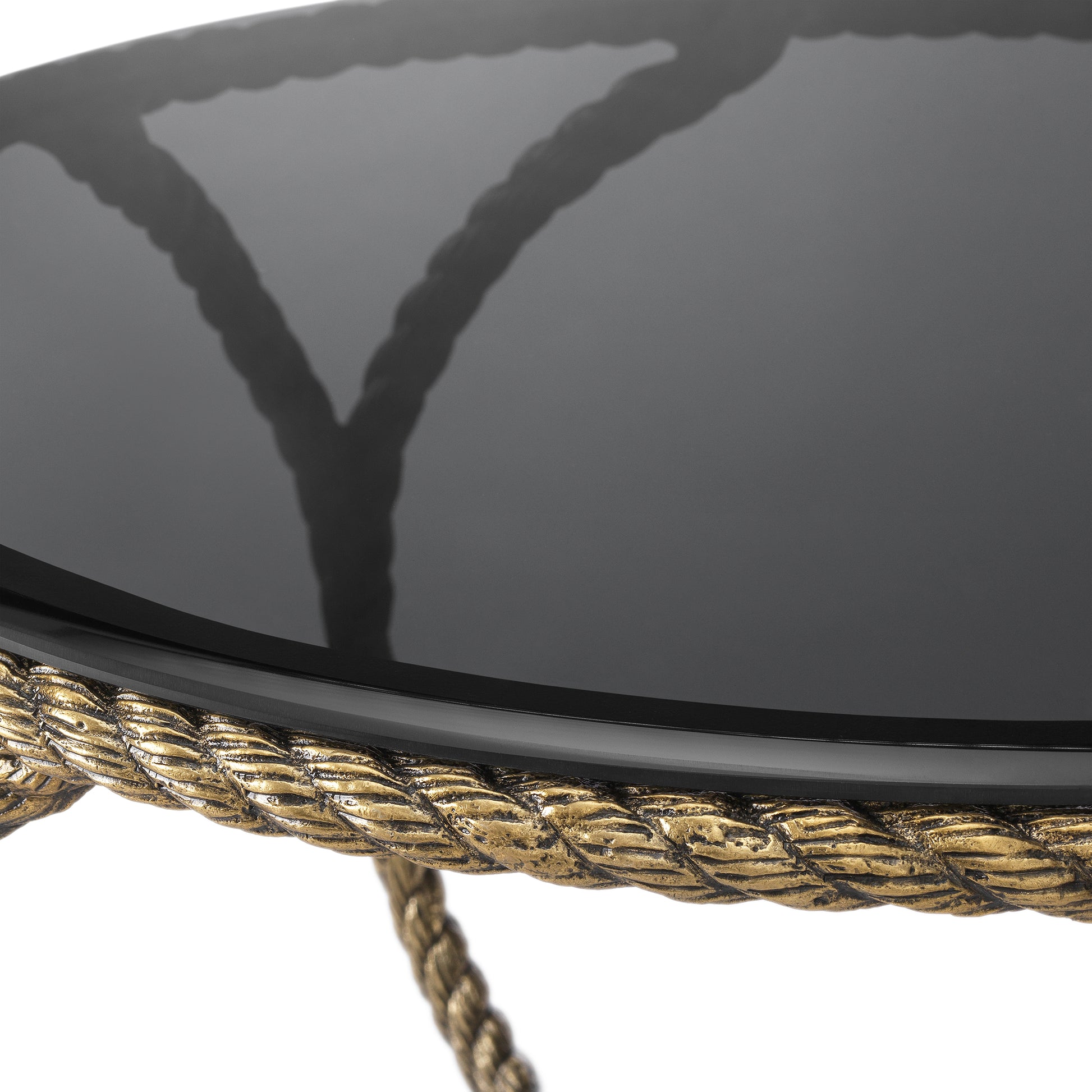 Smoke Glass Coffee Table Vedra | Eichholtz Miami