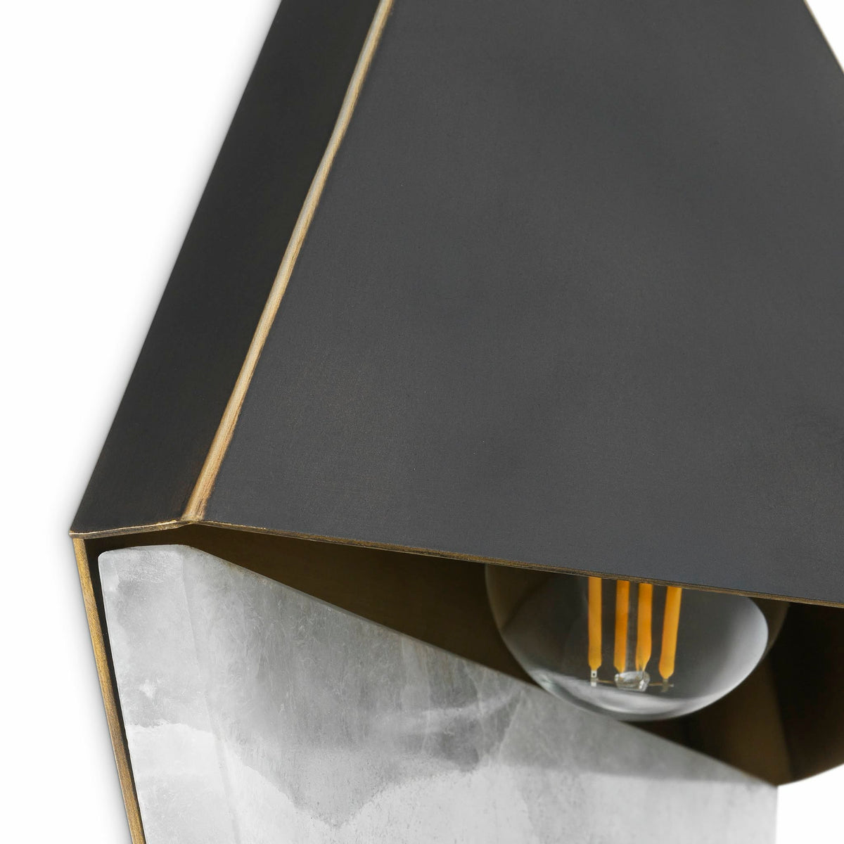 Bronze & Alabaster Wall Lamp Mirabeau | Eichholtz Miami