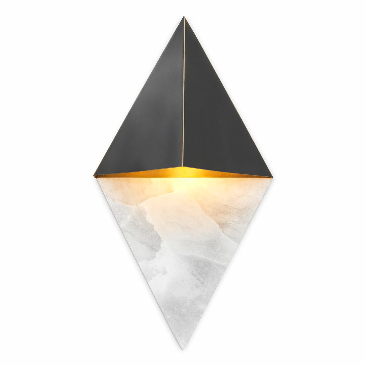 Bronze & Alabaster Wall Lamp Mirabeau | Eichholtz Miami