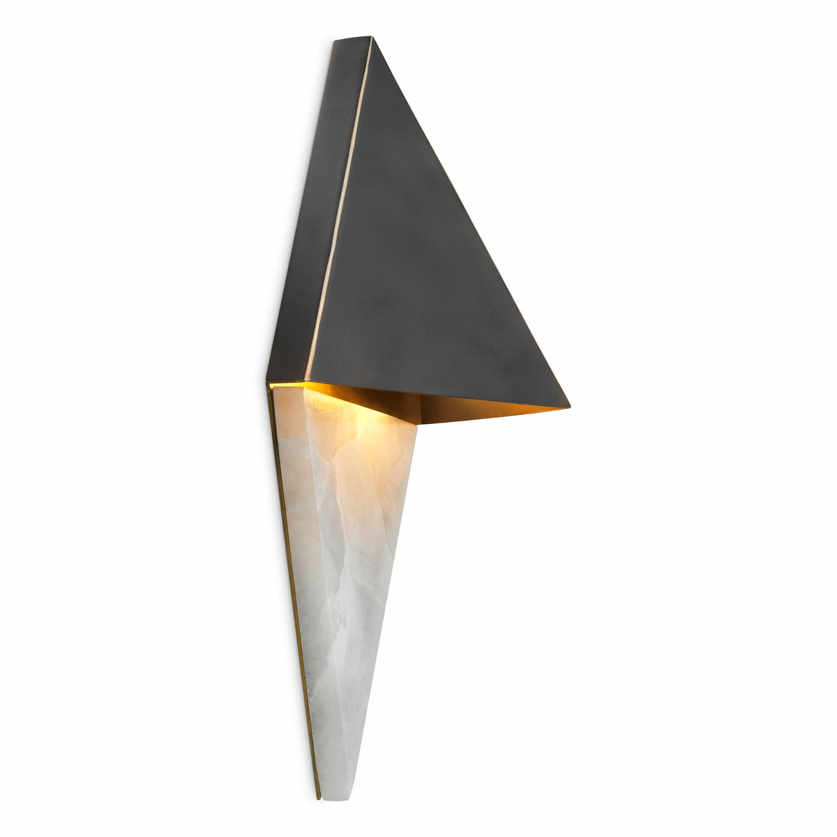Bronze & Alabaster Wall Lamp Mirabeau | Eichholtz Miami
