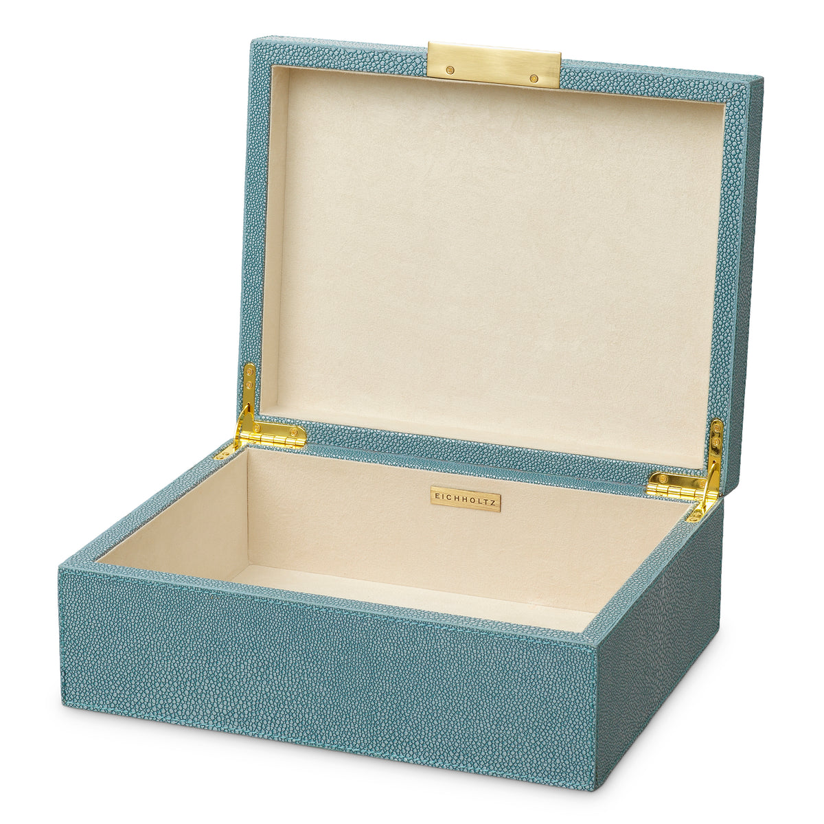 Blue Shagreen-Look Box Menton | Eichholtz Miami