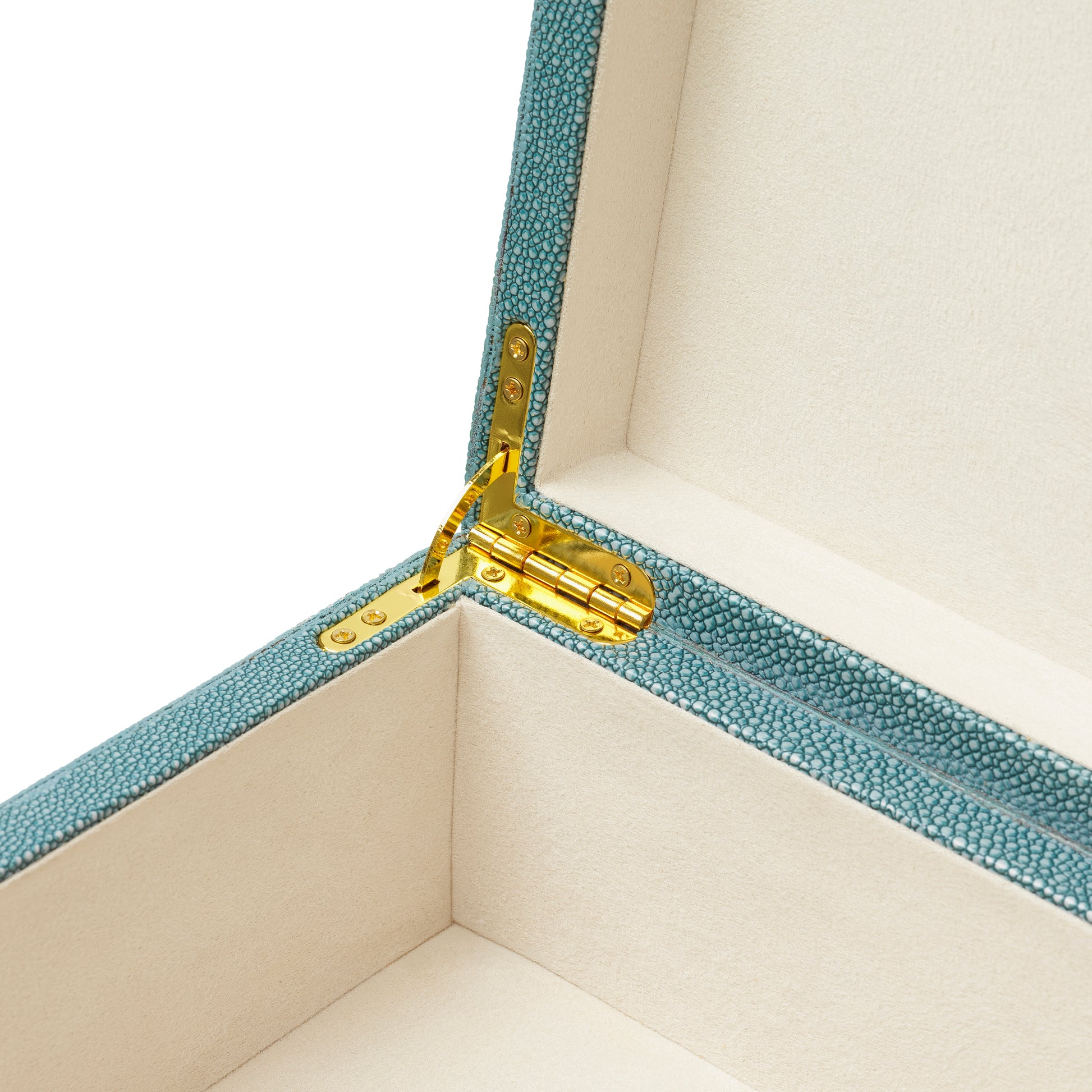 Blue Shagreen-Look Box Menton | Eichholtz Miami