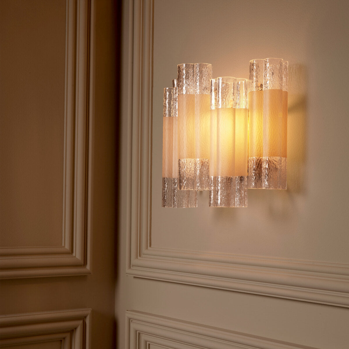 Glass Tubes Wall Lamp Denton | Eichholtz Miami