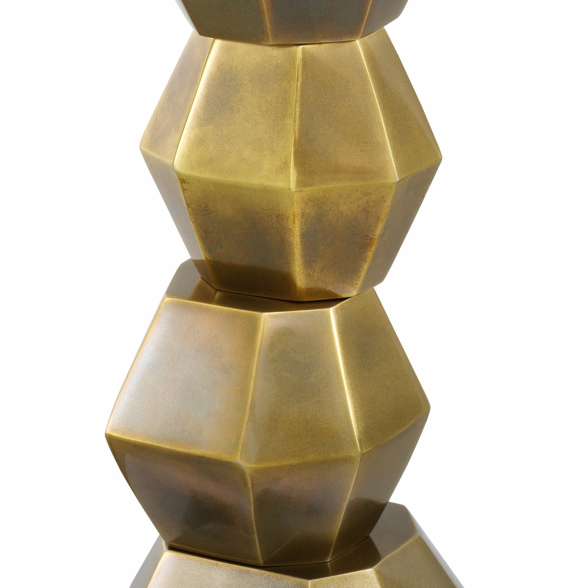 Stacked Brass Table Lamp Lior | Eichholtz Miami