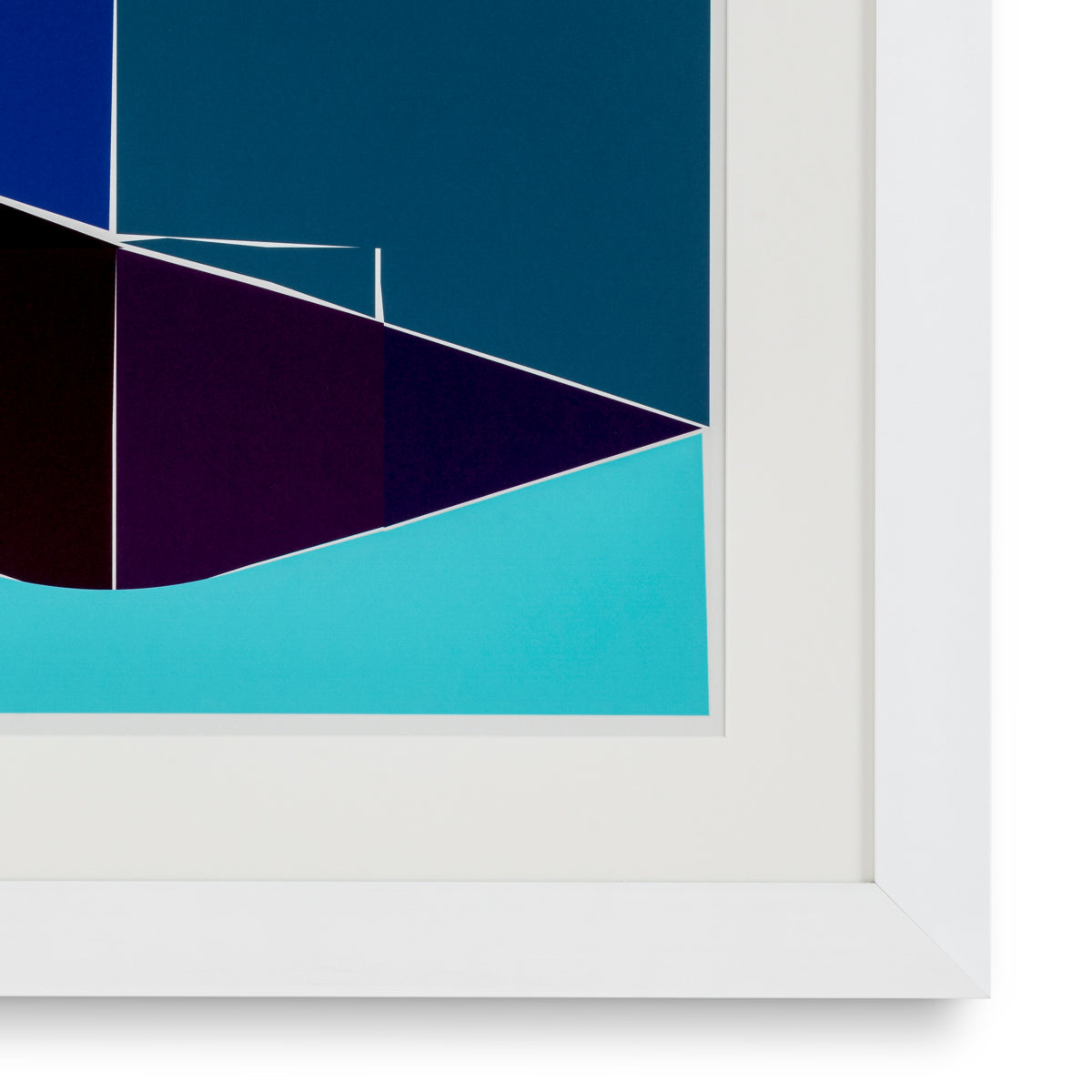 Geometric Print Silkscreen from Boissière I by Henri Boissière | Eichholtz Miami