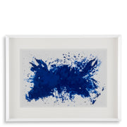 White Framed Print Hommage by Yves Klein | Eichholtz Miami