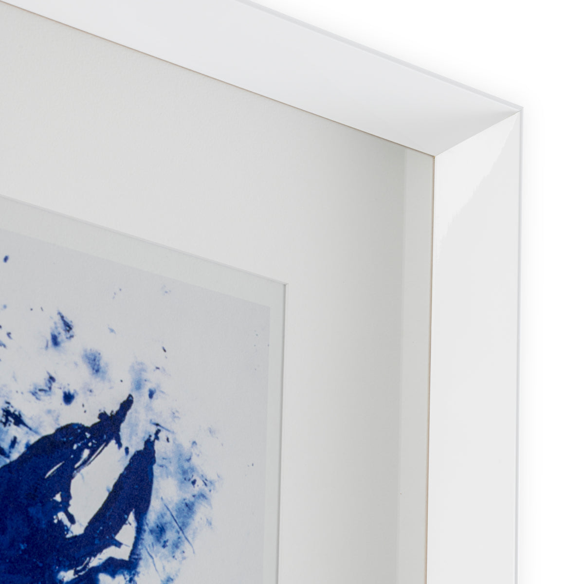 White Framed Print Hommage by Yves Klein | Eichholtz Miami