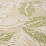 Leaf-Patterned Wool Rug Verdure | Eichholtz Miami
