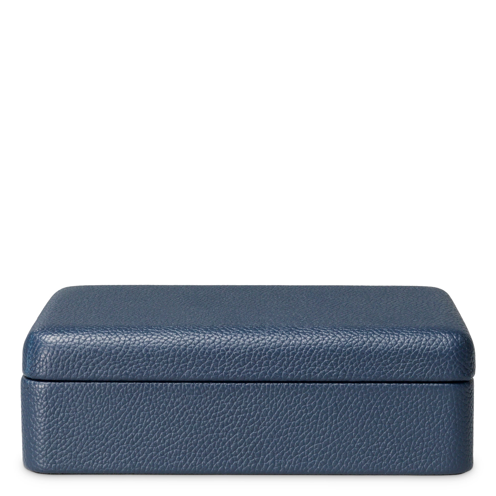 Blue Leather Deck Box The Ridges | Eichholtz Miami