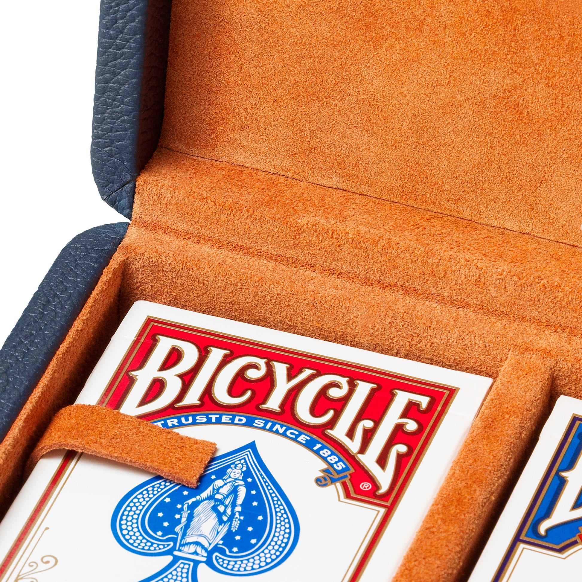 Blue Leather Deck Box The Ridges | Eichholtz Miami