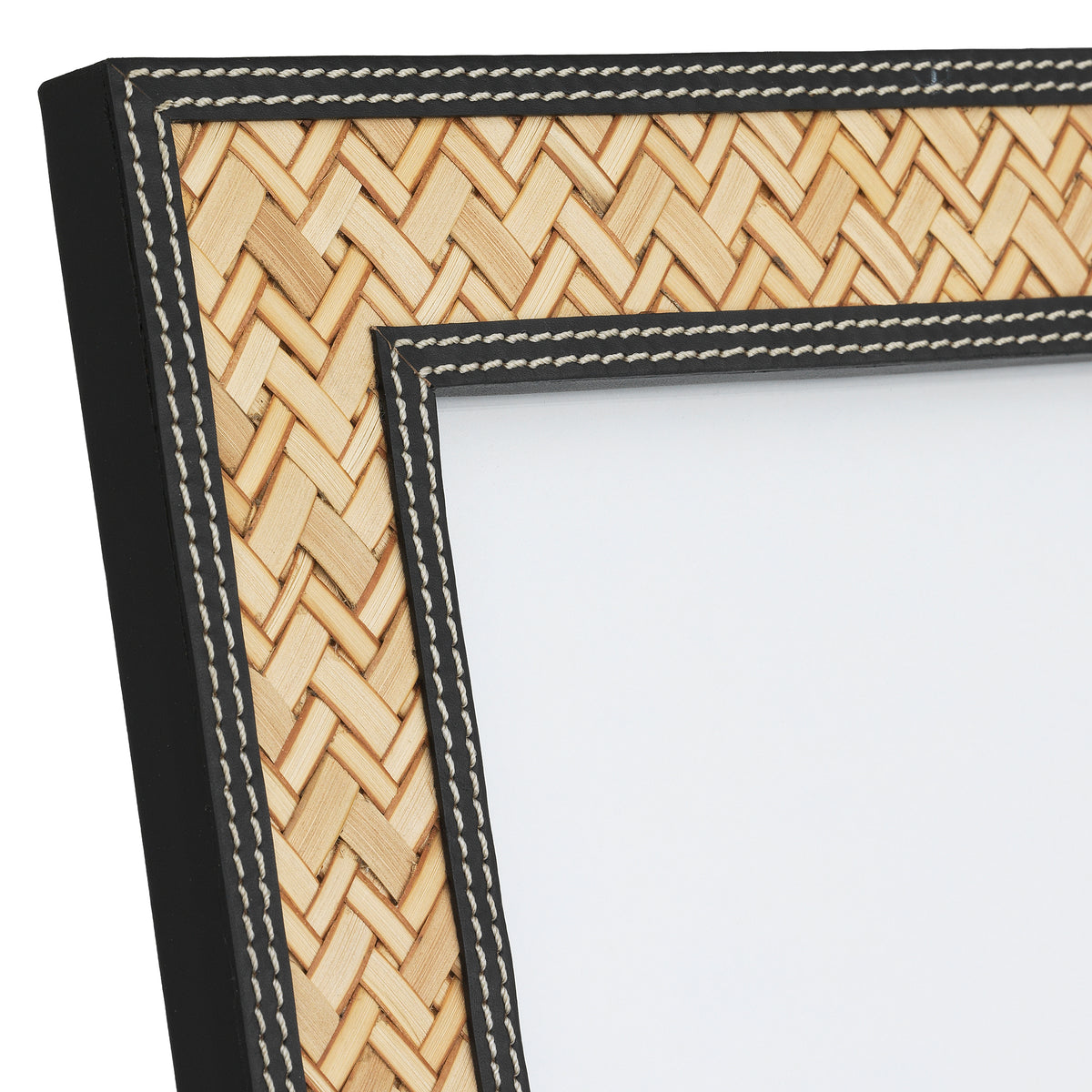 Rattan & Leather Picture Frames (2) Taos  | Eichholtz Miami