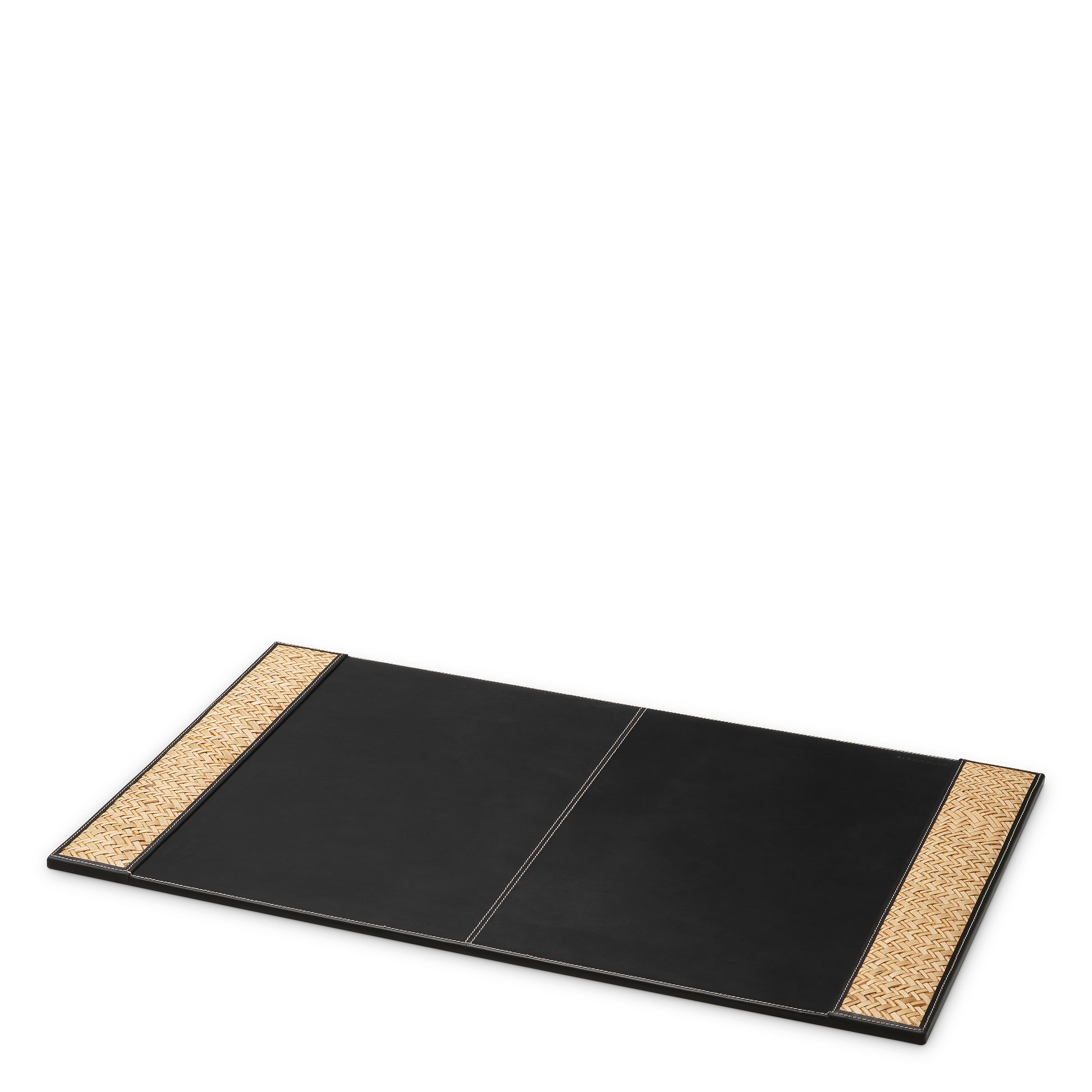 Black Leather Desk Blotter Taos | Eichholtz Miami