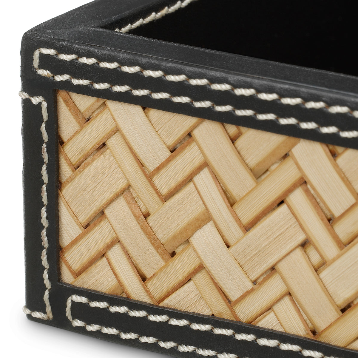 Black Leather Desk Set (2) Taos | Eichholtz Miami