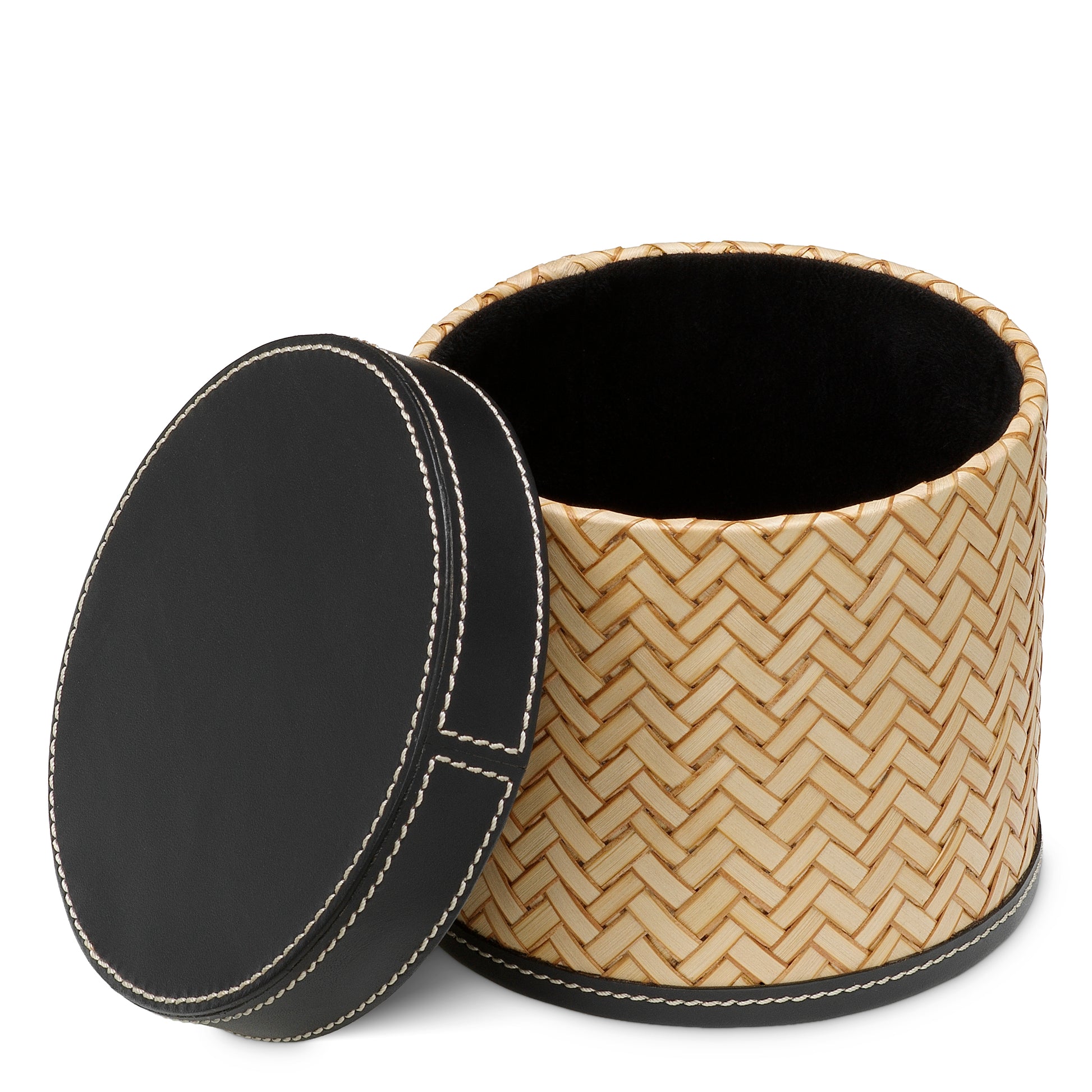 Black Leather Desk Set (2) Taos | Eichholtz Miami