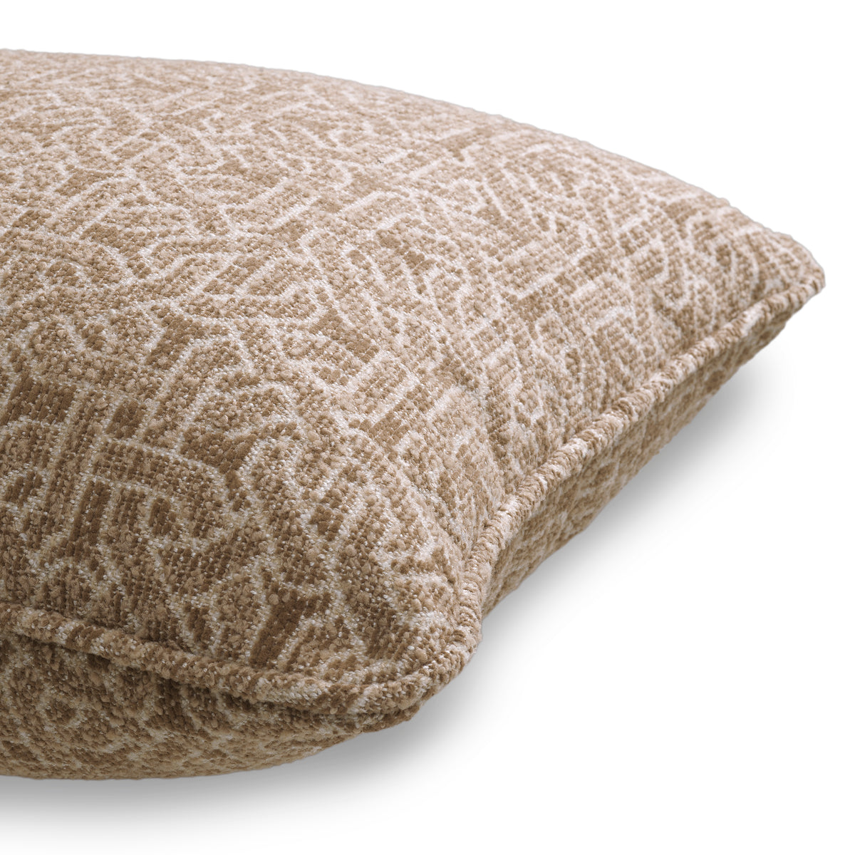 Beige Jacquard Cushion Frieze | Eichholtz Miami