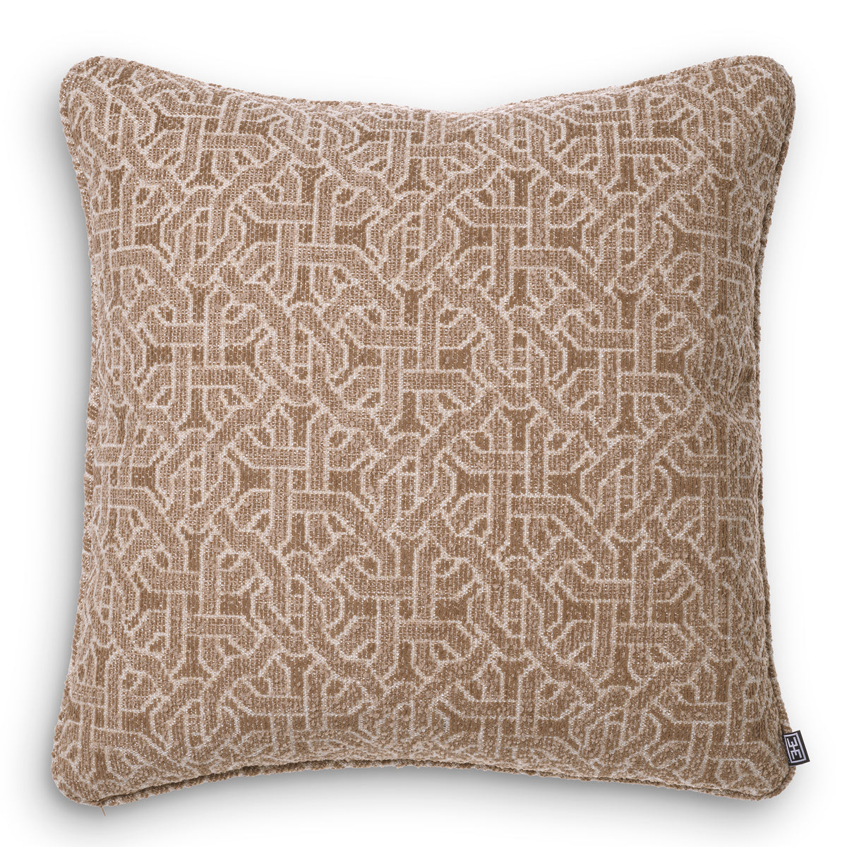 Beige Jacquard Cushion Frieze | Eichholtz Miami