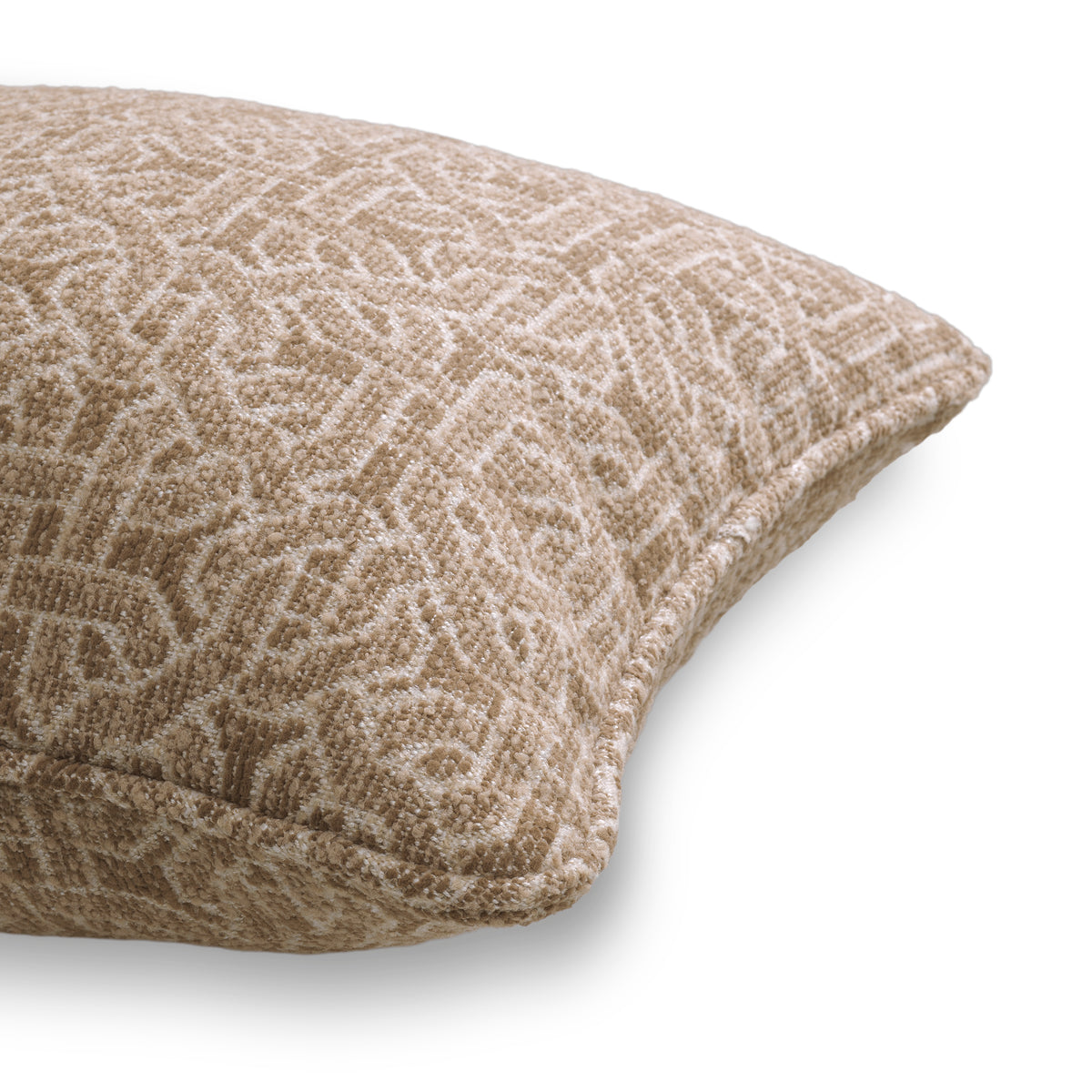 Beige Jacquard Cushion Frieze | Eichholtz Miami