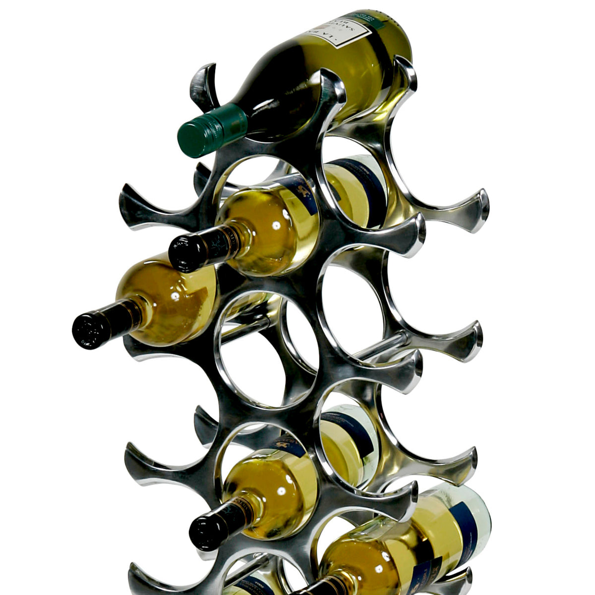 Silver Wine Rack L Alboran | Eichholtz Miami