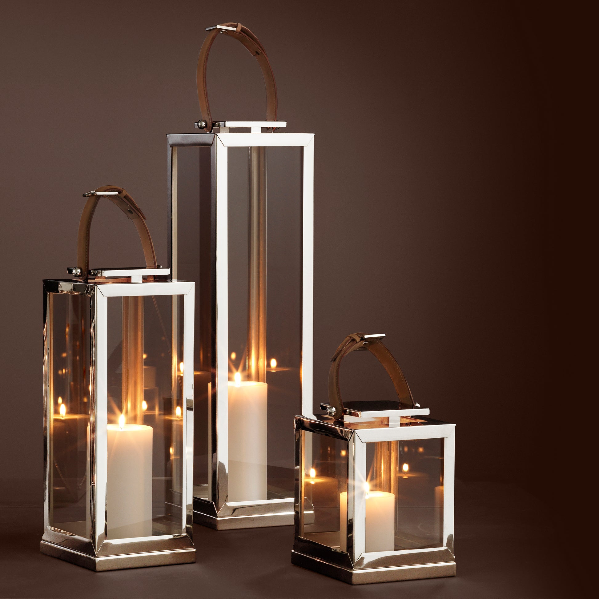 Nickel Finished Lantern Georgian | Eichholtz Miami