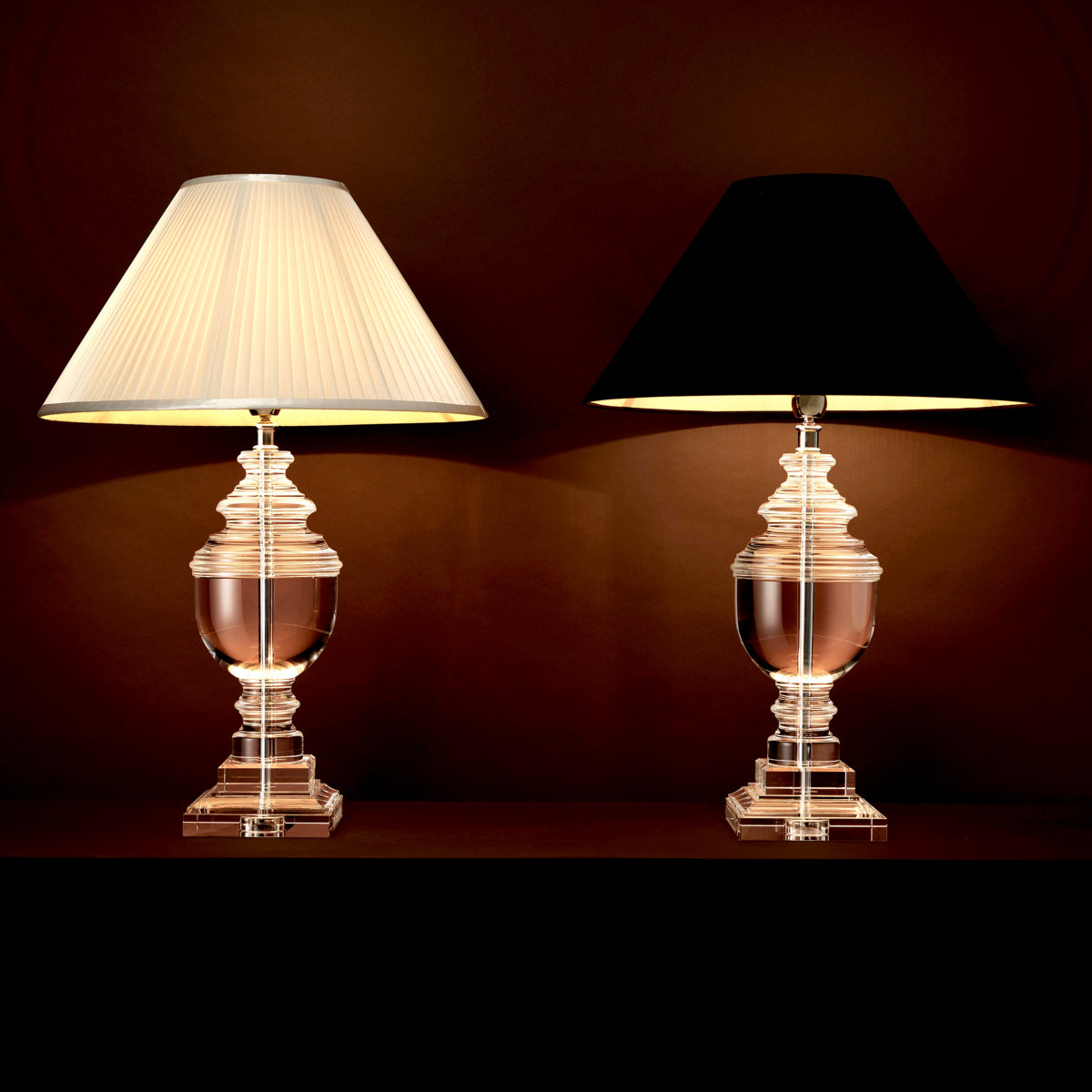 Crystal Table Lamp Noble | Eichholtz Miami