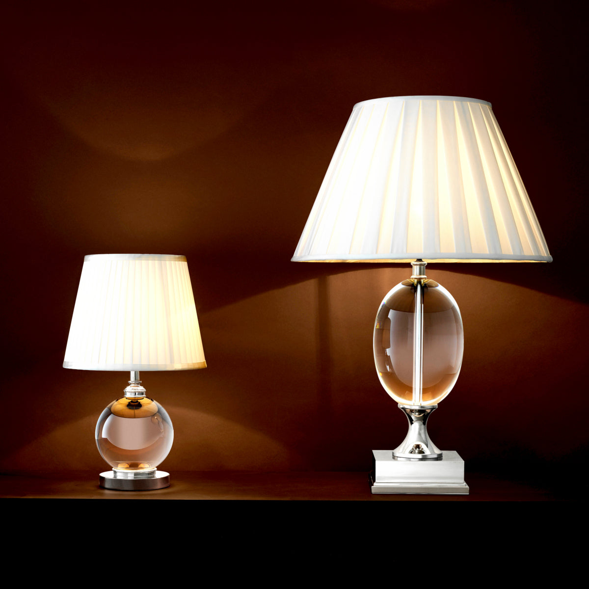 Glass Table Lamp Octavia | Eichholtz Miami