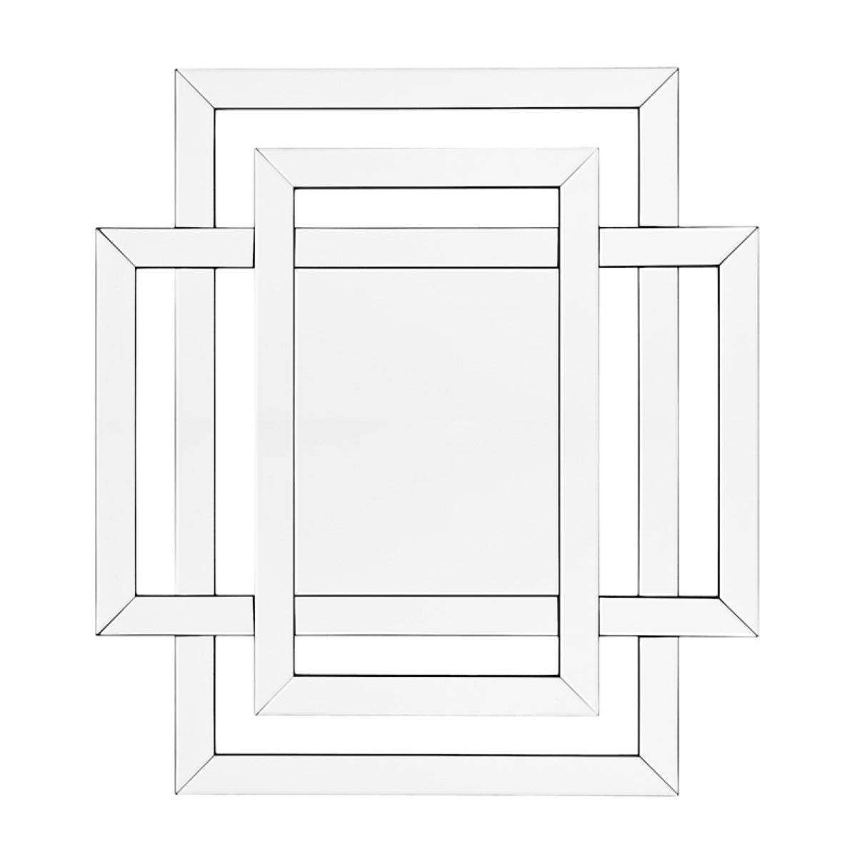 Geometric Frame Wall Mirror Mortimer | Eichholtz Miami
