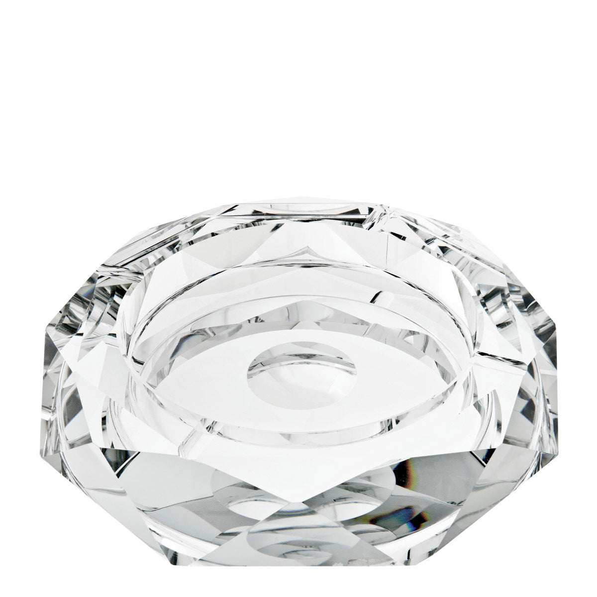 Crystal Glass Ashtray Bruce | Eichholtz Miami