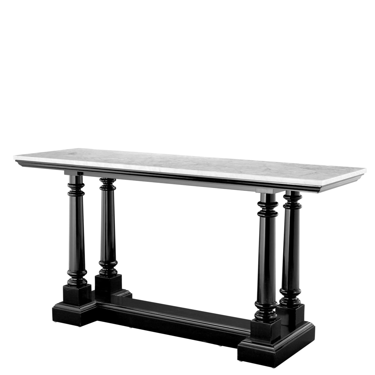 White Marble Console Table Walford | Eichholtz Miami