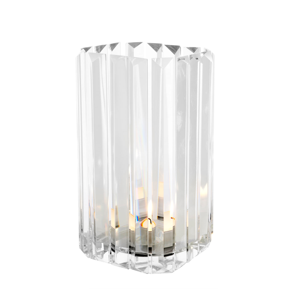 Crystal Glass Candle Holders (2) Howell | Eichholtz Miami