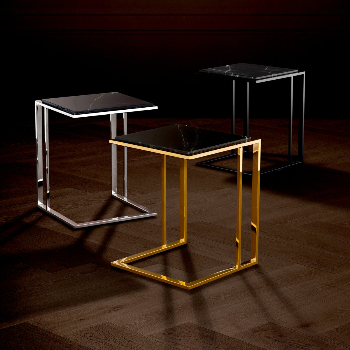 L-Shaped End Table Cocktail | Eichholtz Miami