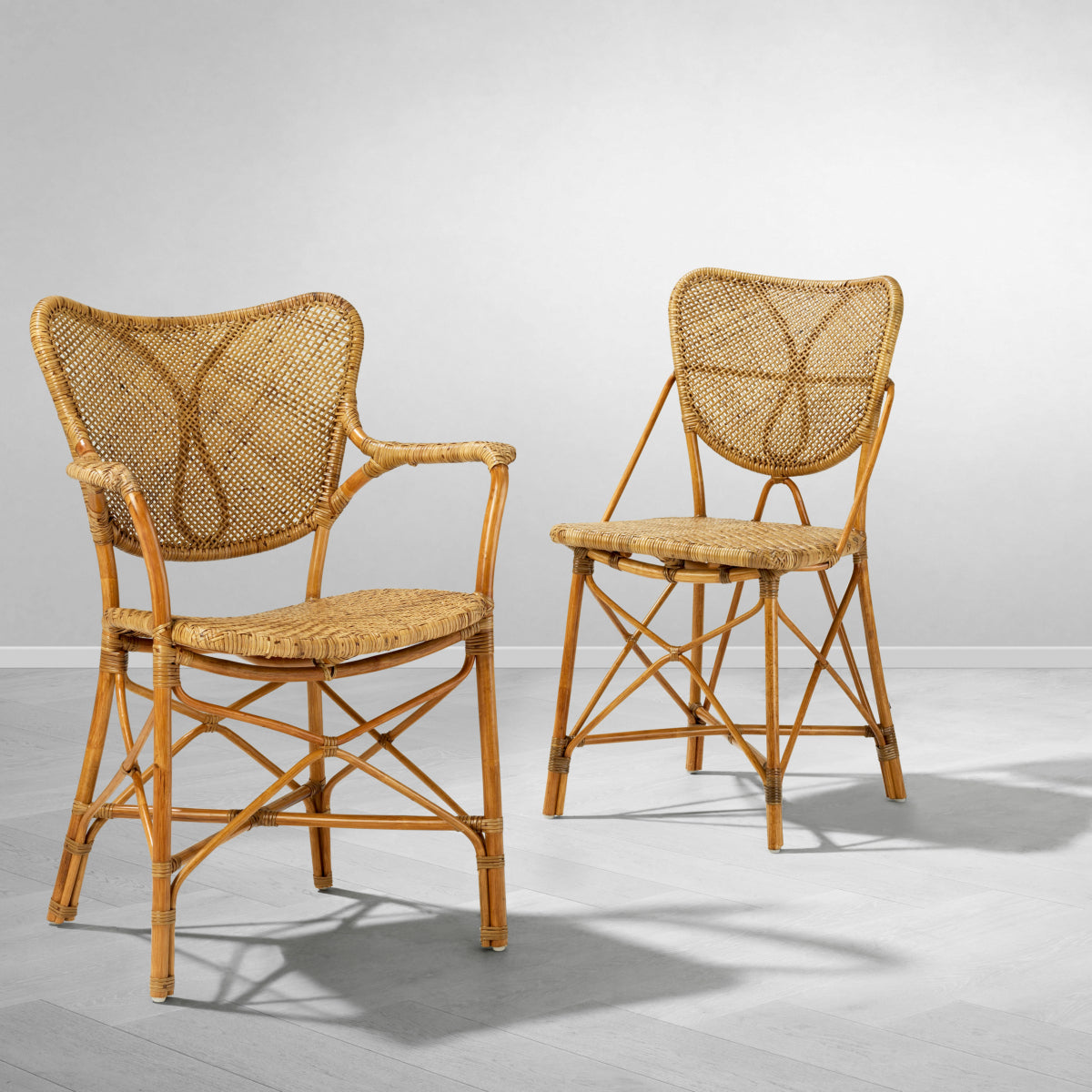 Handwoven Rattan Dining Chair Colony | Eichholtz Miami