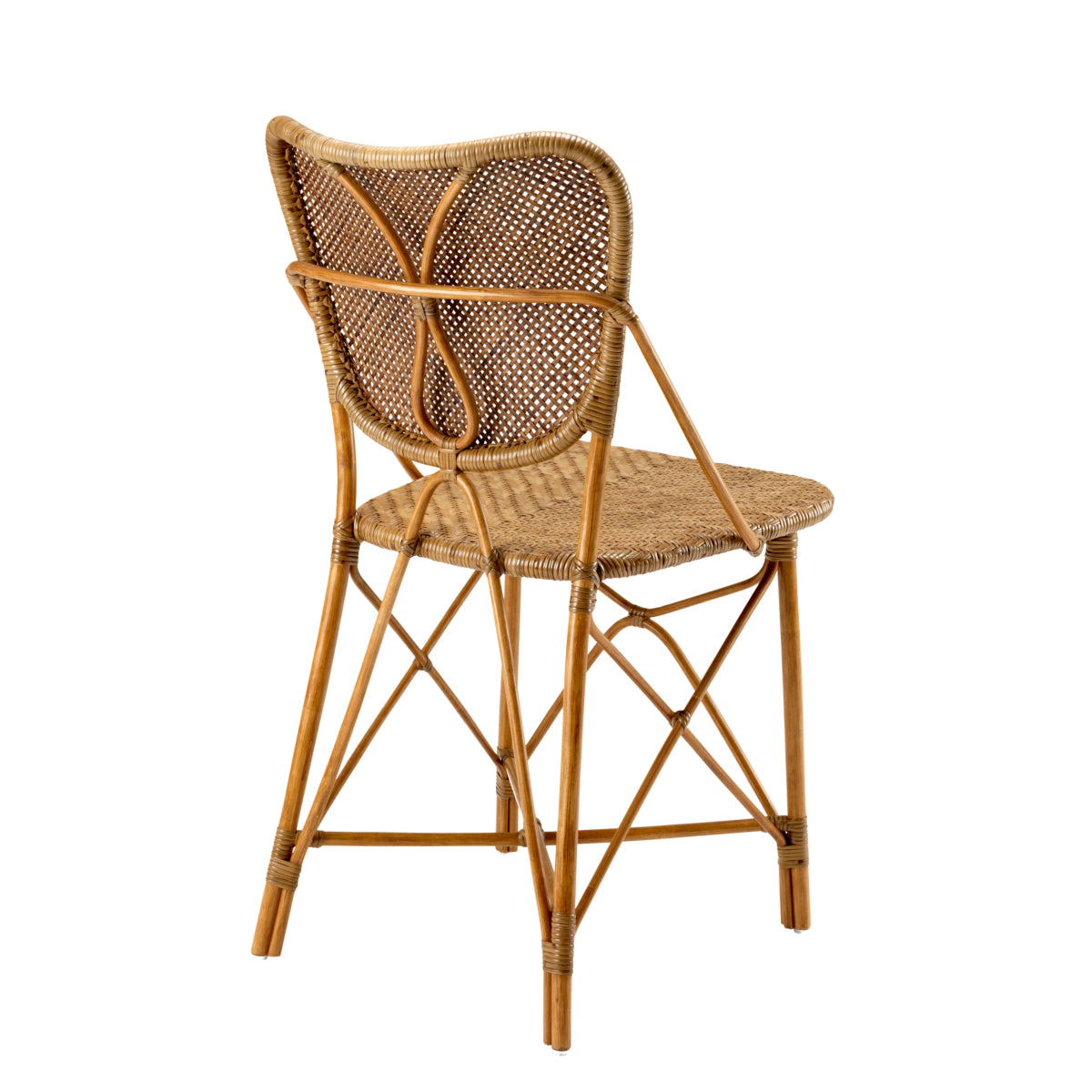Handwoven Rattan Dining Chair Colony | Eichholtz Miami