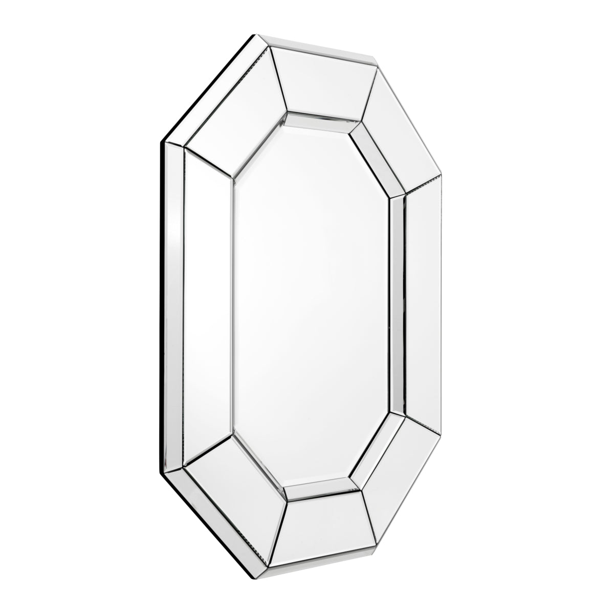 Octagonal Glass Mirror Le Sereno | Eichholtz Miami