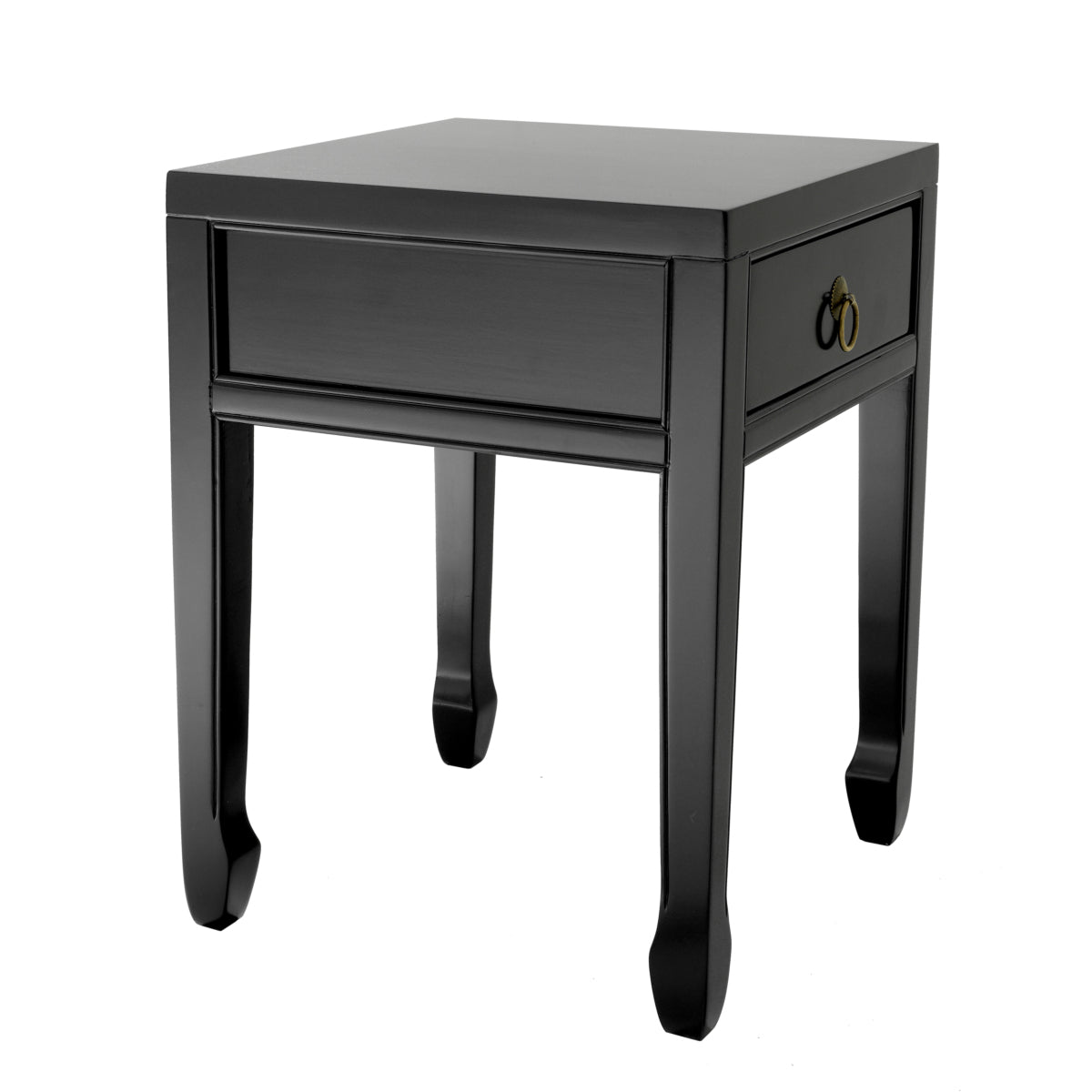 Black Birch Side Table McArthur | Eichholtz Miami