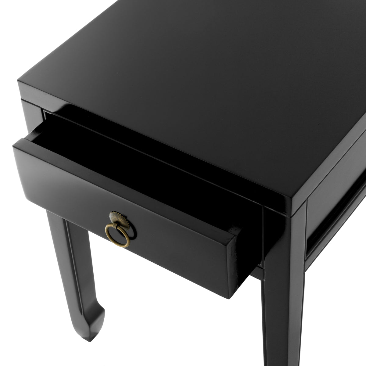 Black Birch Side Table McArthur | Eichholtz Miami