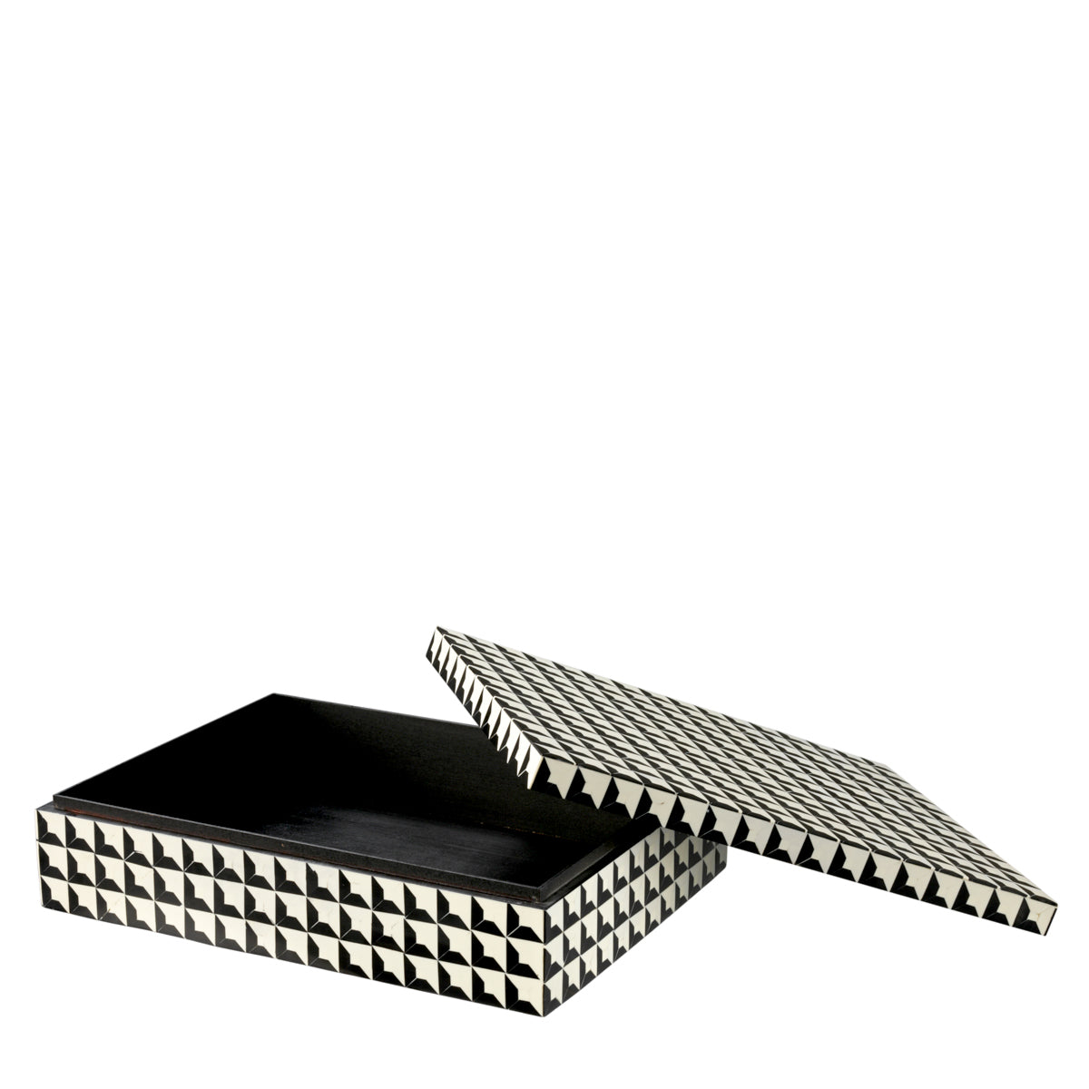 Resin Inlay Rectangular Box Cabas | Eichholtz Miami