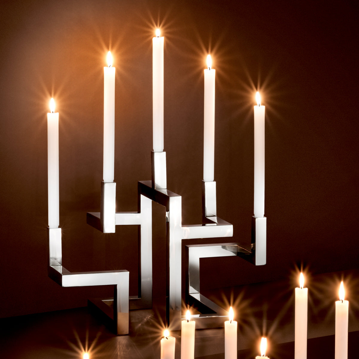 5 Arm Candle Holder Skyline | Eichholtz Miami