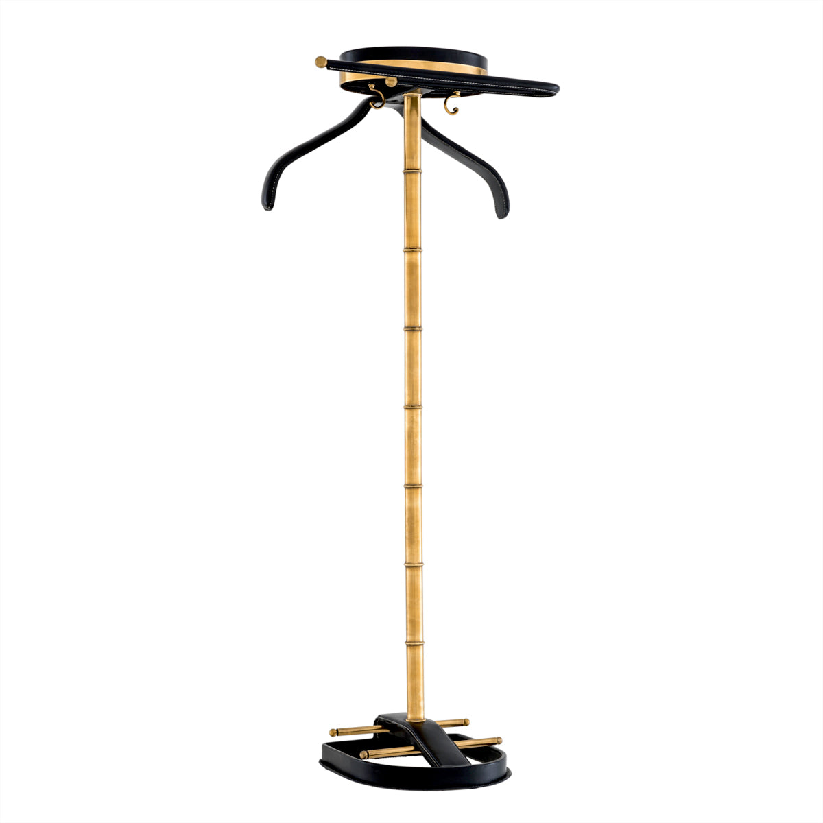 Black Leather Dressboy McKinsey | Eichholtz Miami