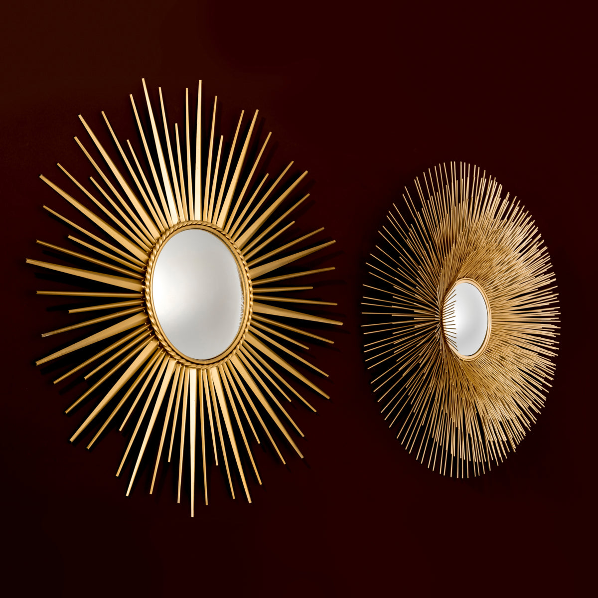 Gold Sunburst Mirror Helios | Eichholtz Miami