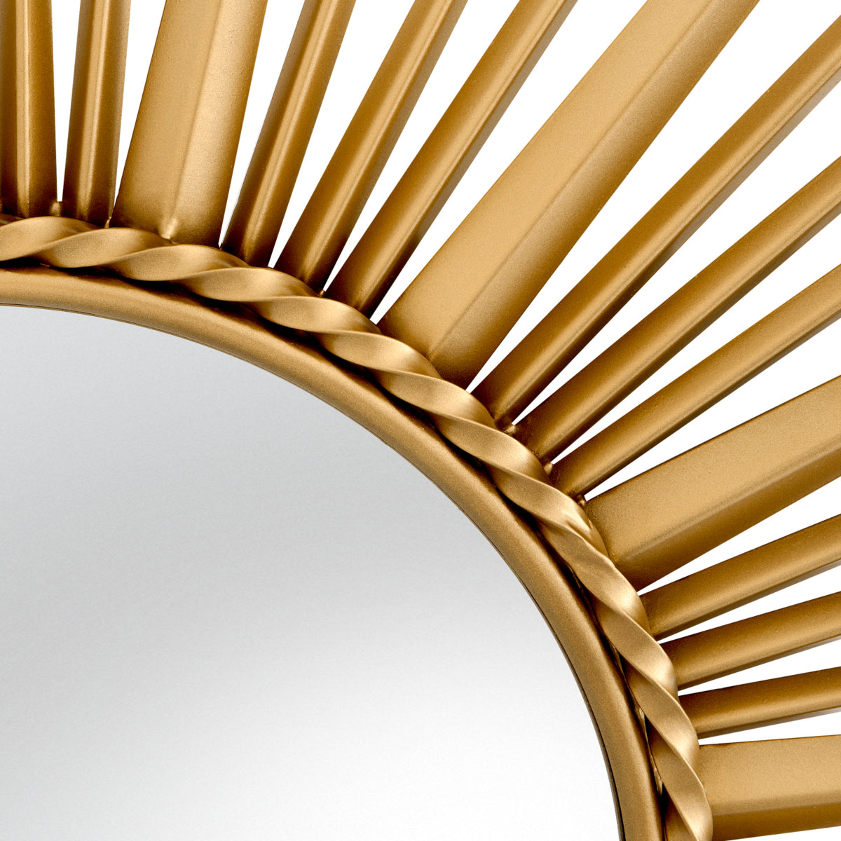 Gold Sunburst Mirror Helios | Eichholtz Miami