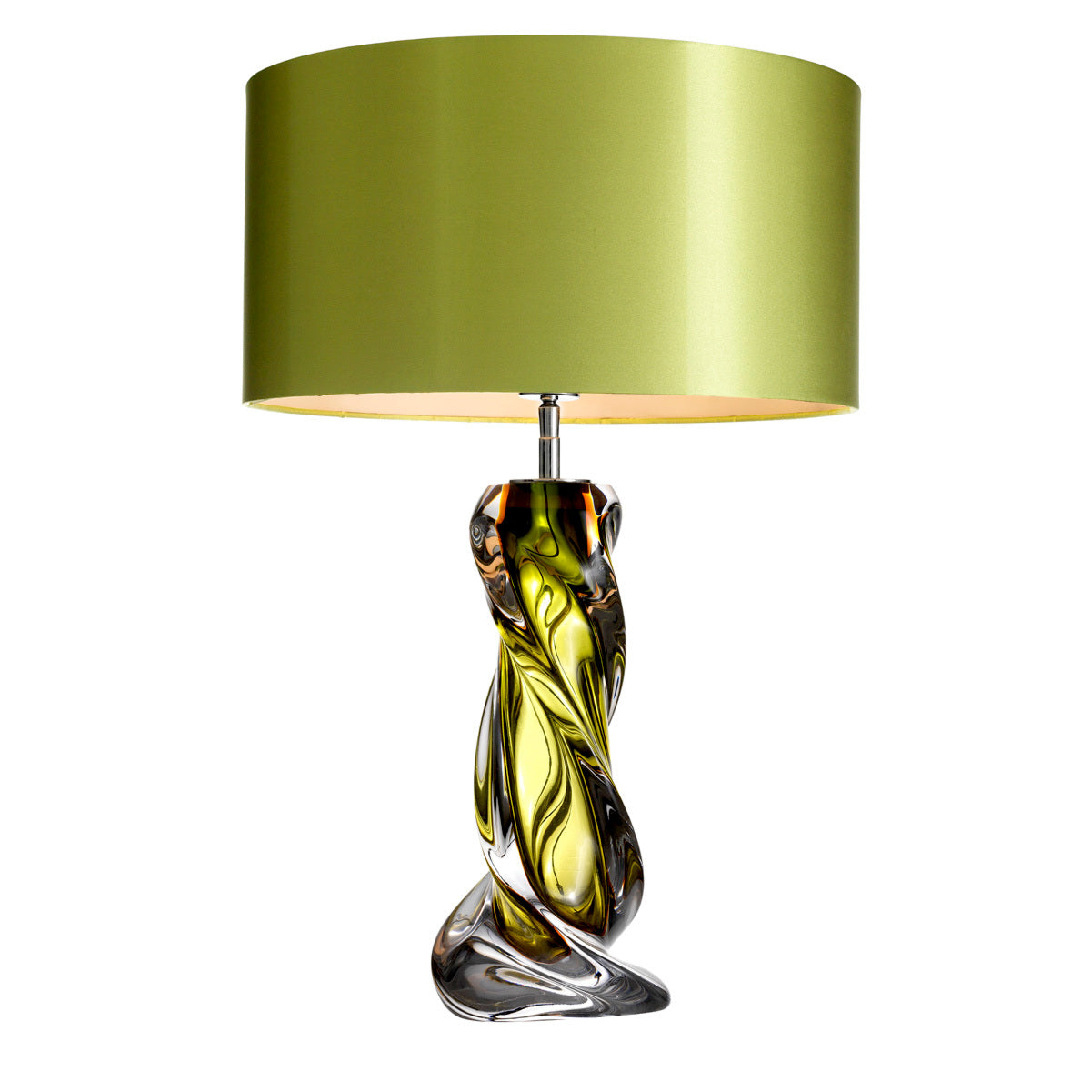 Green Glass Table Lamp Carnegie | Eichholtz Miami