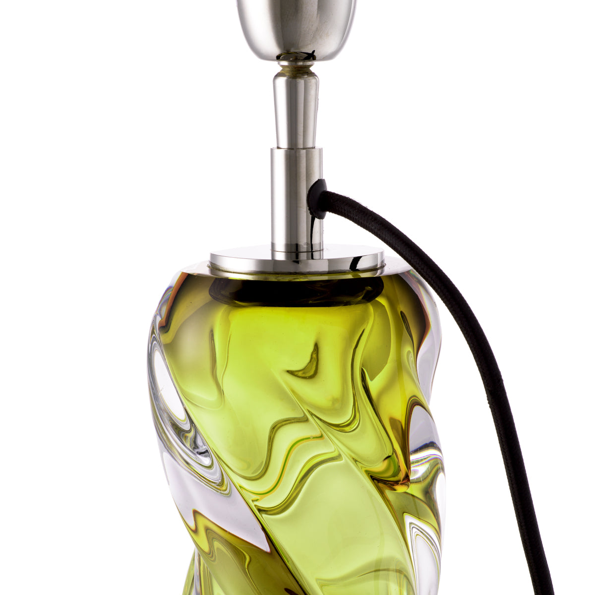 Green Glass Table Lamp Carnegie | Eichholtz Miami