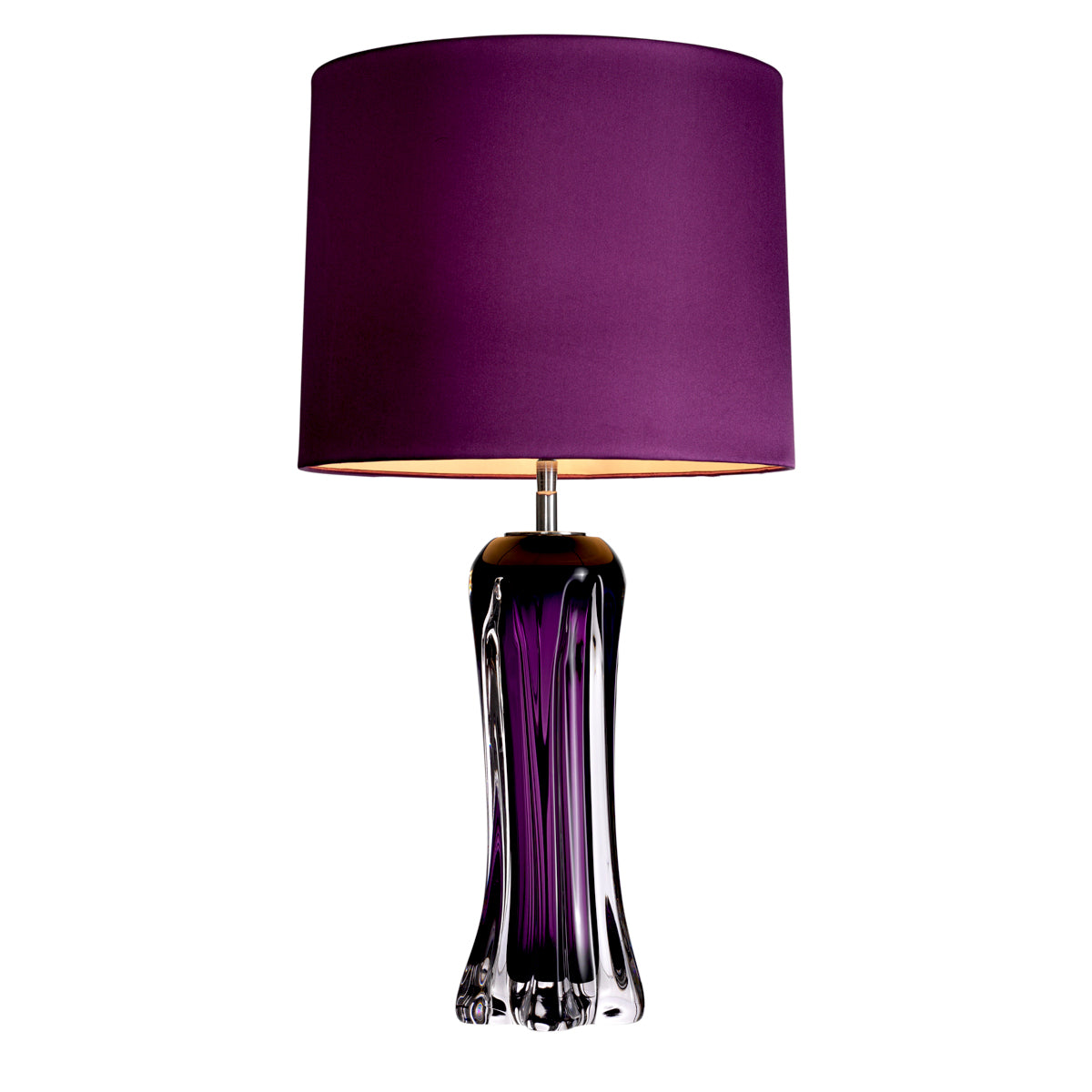 Purple Glass Table Lamp Castillo | Eichholtz Miami