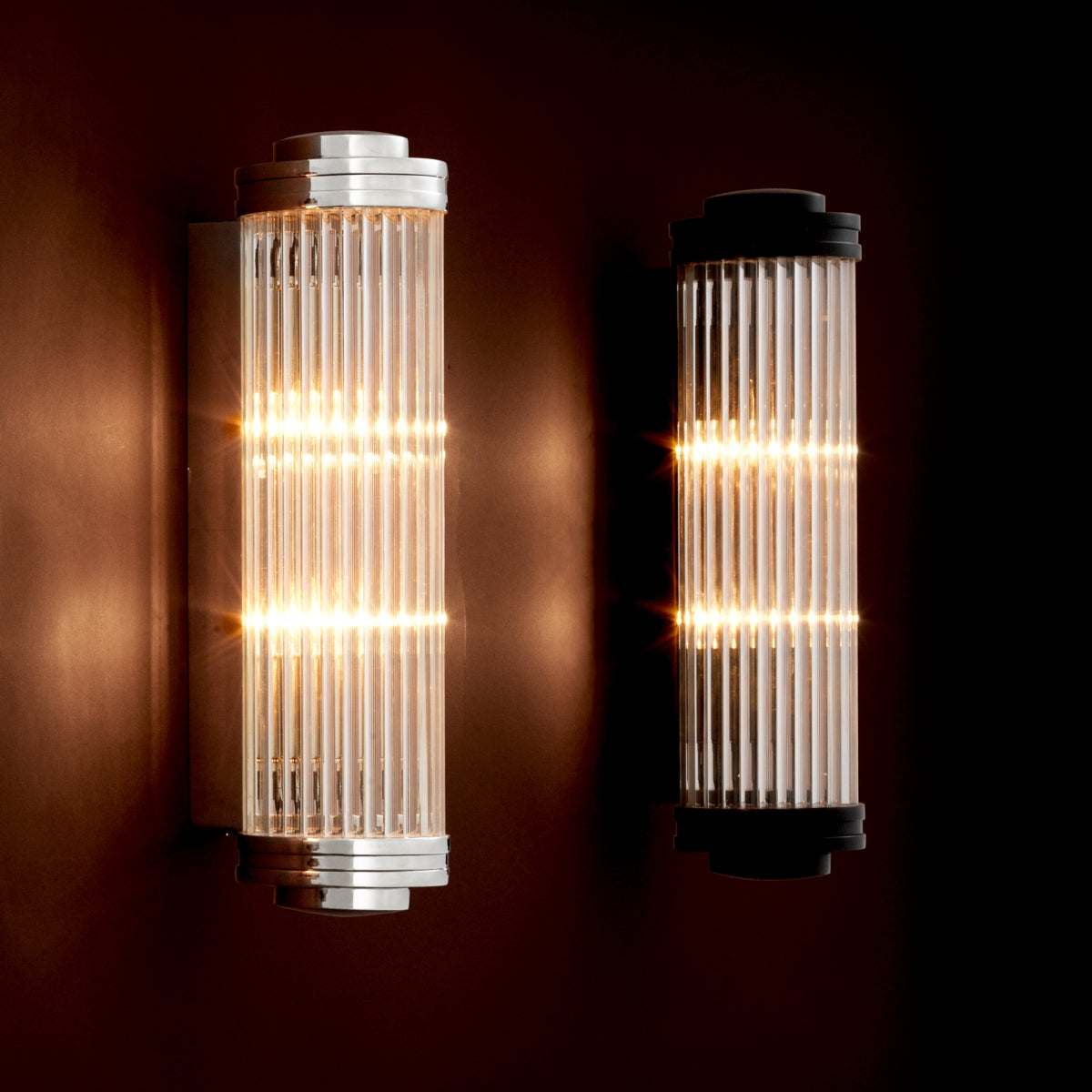 Bronze Glass Wall Lamp Gascogne | Eichholtz Miami