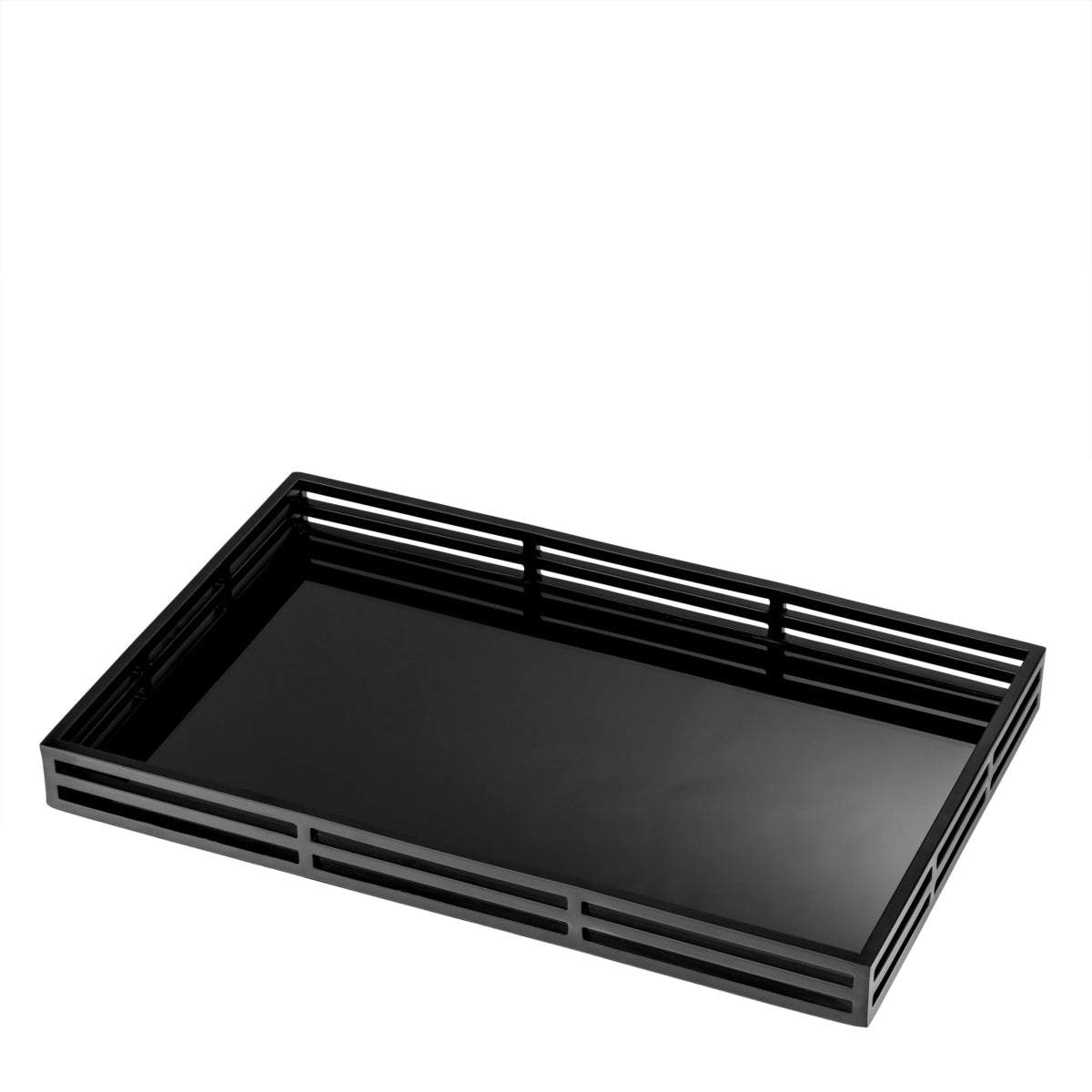 Black Glass Display Tray Giacomo | Eichholtz Miami