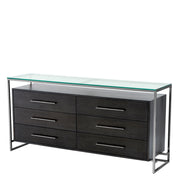 Black Oak Dresser Durand | Eichholtz Miami